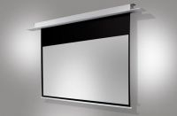 In-ceiling projection screen