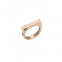 Rose Gold D Ring From UK