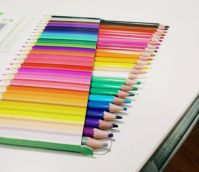 China plastic color pencil