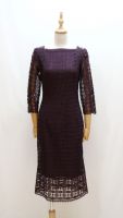 ladies elegant lace dress