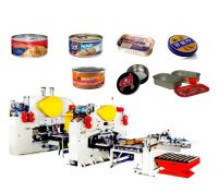 Automatic 2 Piece Can Making machine product Line For leather cream shoe polish container Fish Tuna Sardine NIVEA products equip  From China
