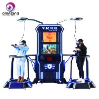 Interactive Games 9d HTC VIVE VR Battle Platform with 2 Players