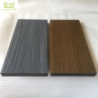 Maintenance Free 140x22mm Solid Co-extrusion WPC Composite Decking 