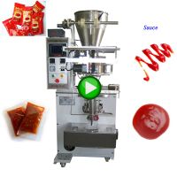 Filling Sold Tomato Paste Sachet Packing Machine For Nigeria  In Dubai  From China