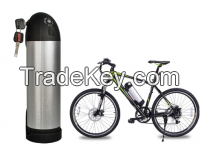 ebike battery  with18650 cell 36V 10aH 10S4P electric-bicycle bottle type battery best price under $125.5