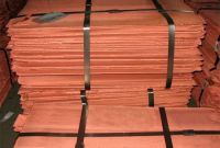 Cu 99.99% Electrolytic Copper Cathodes For Sale From Spain