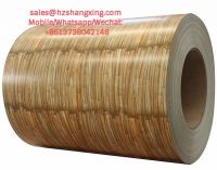 Wood Pattern Color Coated Steel Coil PPGI From China