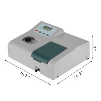721 Single Beam Microprocessor VIS Spectrophotometer