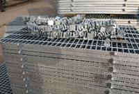 Hot Dip Galvanized Steel grating-Industrial use