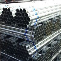 ASTM A500 pre galvanized steel pipes hollow section