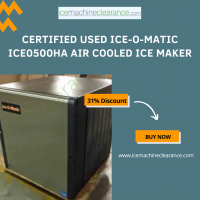 Certified Used Ice-O-Matic ICE0500HA Air Cooled Ice Maker