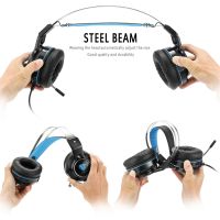 3.5mm Game Gaming Headphone Headset Earphone Headband with Microphone LED Light for Laptop Tablet Mobile PhonesMobile phones or PS4 XBOX ONE Nintendo Switch