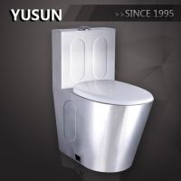factory supply high quality 304 stainless steel toilet toilet bowl