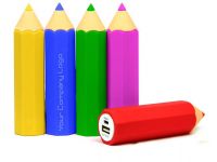 Pencil Styles PVC Power Bank