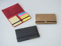 pocket sticky note with elastic