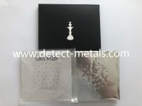 Square shape shisha aluminum foil with holes and without holes for smoking