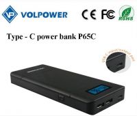 Newest producFast charging t type c 15600mah capacity 2016 menu power banks