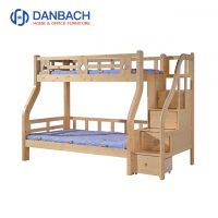 Wood Kids Bunk Bed For Boys With Drawers Children's Furniture Double Decker Bed