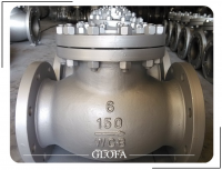 API 6D BS1868 CL150 WCB CAST STEEL BOLTED COVER SWING CHECK VALVE