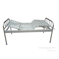 Medical Equipment Furniture 2 Crank Manual patients hospital ambulance nursing care beds for sale