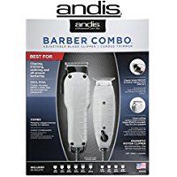 ANDIS Professional Barber Combo Adjustable Clipper with Trimmer CL-66325