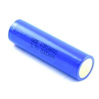 High quality Cylindrical rechargeable li-ion battery 3.7v 2000mah 18650 battery cell