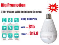 Wifi 360 Degree Panoramic Bulb Light