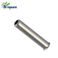 China OEM service stainless steel one end closed tube with side hole