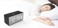 Qi Wireless Charging Speaker Clock Alarms