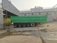 4-5 Axle 45cbm 80 tons  Dump Semi Trailer Sell To Ghana