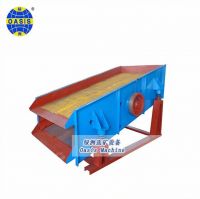 High Efficiency linear stainless steel vibrating screen for mining with good sale