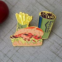 Hamburger Lapel Pins