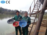 High portable plastic washing pan for gold