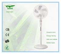 16 Inch 5 PP Leaves Round Base White Color 40~45 Watts Tand Fan for Home Appliance Fs40-1601