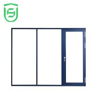 Aluminium  cheap sliding front doors modern design