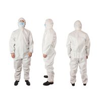 In stock SMS White Safety Protective Gear Suit Protective Suit Waterproof Protective Suit