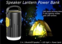 Senwok Light LED Rechargeable Camping Lantern - 200 Hours of Light from a Single Charge