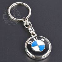 Supermarket Trolley Coin Keychain Shopping Car