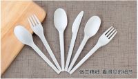 Biodegradable Utensil/PLA Cutlery/Starch Cutlery/Fork/Spoon/ Disposable Cutlery