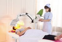 Skin beauty photodynamic led light therapy equipment