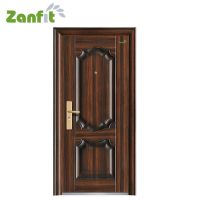 Security steel door/single double main entrance home doors