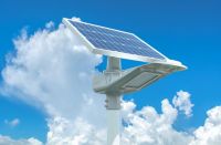 20W IP65 waterproof semi-integrated solar power street light From China