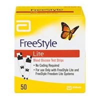 Freestyle lite test strip