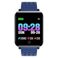 M19 Color Screen Smart bracelet Heart Rate Blood Pressure IP68 BT Fitness Bracelet