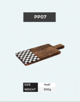 Printed long Platter