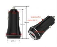 2.4 Amp Car Charger Single Usb Port For Cell Phone