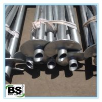 hot dipped galvanized ground screw pile for greenhouse and fences