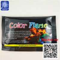 Camping fireplace Colorant Vibrant wood burning mystic magic color fire flame