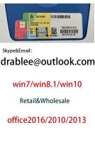 Retail Office 2016 pro plus coa sticker 100%online activation