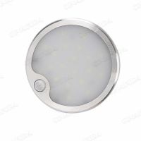 12v Round Ultra Thin 3w Warm White Cool White Led Under Cabinet Lighting Slim Aluminum Puck Lights For Counter Clos